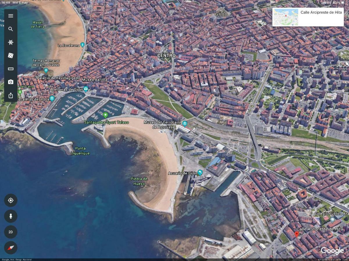 Appartement Acuarium 1 à Gijón Extérieur photo